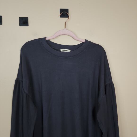 Madewell Plus Dreamiest Knit Long-Sleeve Tee in Gray Size 1X - Picture 2 of 8